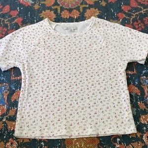 American Eagle Floral Shirt M